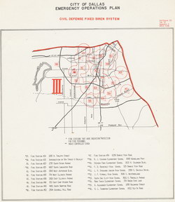 Dallas Siren Map Quadrant 3
